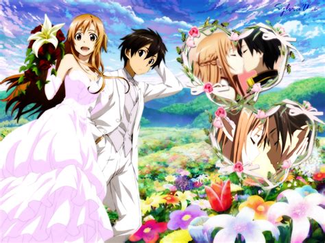 sao kirito and asuna|kirito and asuna married.